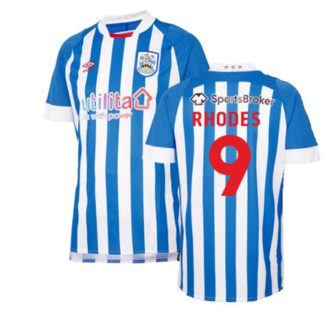 2022-2023 Huddersfield Town Home Shirt (RHODES 9)