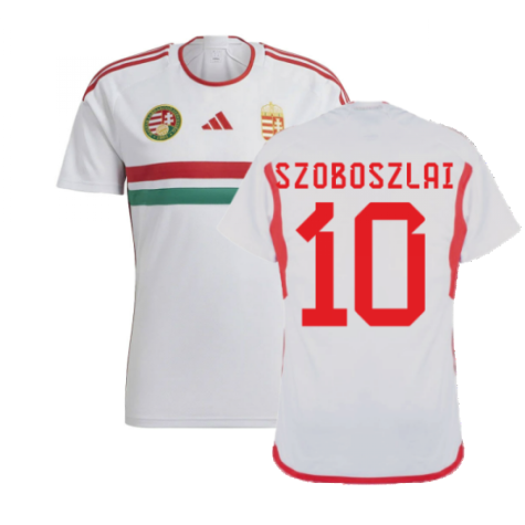 2022-2023 Hungary Away Shirt (SZOBOSZLAI 10)