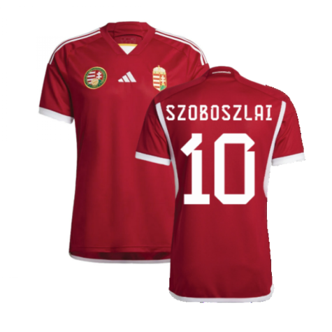 2022-2023 Hungary Home Shirt (SZOBOSZLAI 10)