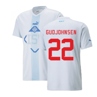 2022-2023 Iceland Away Shirt (GUDJOHNSEN 22)