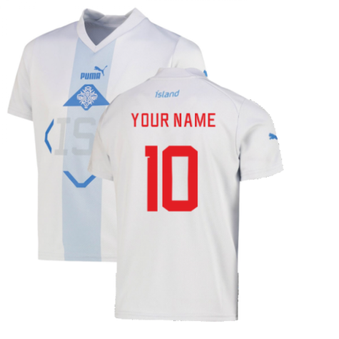2022-2023 Iceland Away Shirt (Kids) (Your Name)