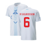 2022-2023 Iceland Away Shirt (R SIGURDSSON 6)