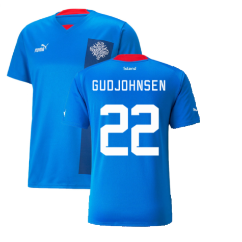 2022-2023 Iceland Home Shirt (GUDJOHNSEN 22)