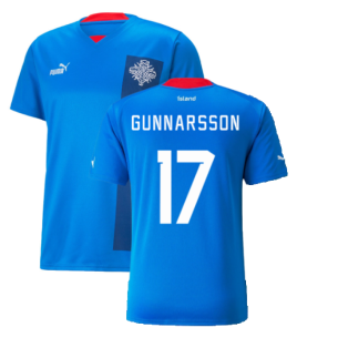 2022-2023 Iceland Home Shirt (GUNNARSSON 17)
