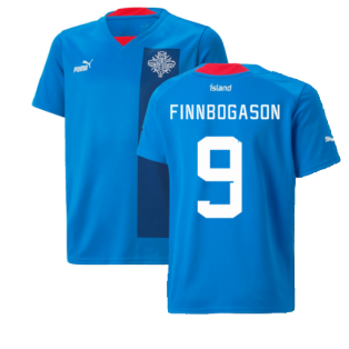2022-2023 Iceland Home Shirt (Kids) (FINNBOGASON 9)
