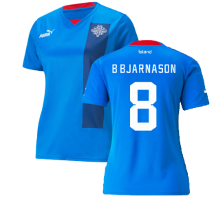 2022-2023 Iceland Home Shirt (Ladies) (B BJARNASON 8)