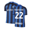 2022-2023 Inter Milan Home Jersey (MKHITARYAN 22)