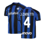2022-2023 Inter Milan Home Shirt (J ZANETTI 4)