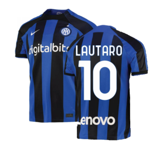 2022-2023 Inter Milan Home Shirt (LAUTARO 10)