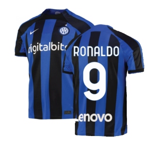 2022-2023 Inter Milan Home Shirt (RONALDO 9)