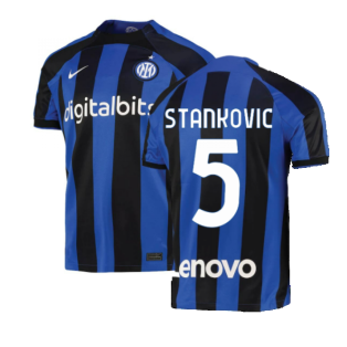 2022-2023 Inter Milan Home Shirt (STANKOVIC 5)