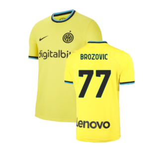 2022-2023 Inter Milan Third Shirt (BROZOVIC 77)