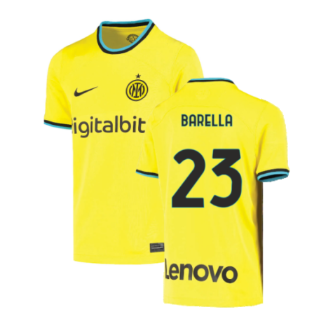2022-2023 Inter Milan Third Shirt (Kids) (BARELLA 23)