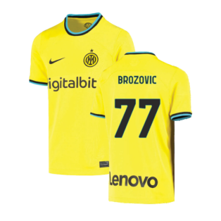 2022-2023 Inter Milan Third Shirt (Kids) (BROZOVIC 77)