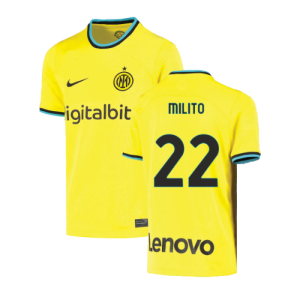 2022-2023 Inter Milan Third Shirt (Kids) (MILITO 22)