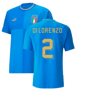 2022-2023 Italy Authentic Home Shirt (DI LORENZO 2)