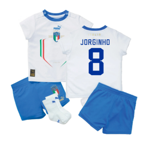 2022-2023 Italy Away Baby Kit (JORGINHO 8)