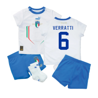 2022-2023 Italy Away Baby Kit (VERRATTI 6)