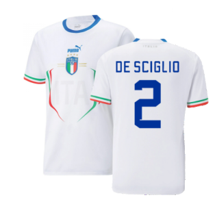 2022-2023 Italy Away Shirt (DE SCIGLIO 2)