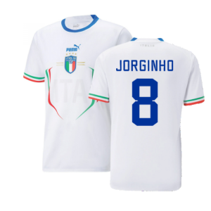 2022-2023 Italy Away Shirt (JORGINHO 8)