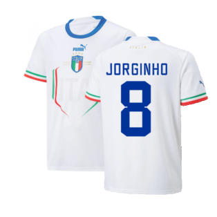 2022-2023 Italy Away Shirt (Kids) (JORGINHO 8)