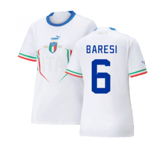 2022-2023 Italy Away Shirt (Ladies) (BARESI 6)
