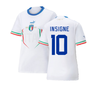 2022-2023 Italy Away Shirt (Ladies) (INSIGNE 10)