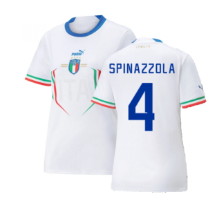 2022-2023 Italy Away Shirt (Ladies) (SPINAZZOLA 4)
