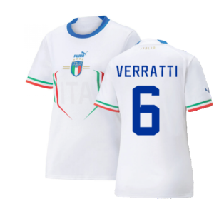 2022-2023 Italy Away Shirt (Ladies) (VERRATTI 6)
