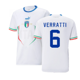 2022-2023 Italy Away Shirt (VERRATTI 6)