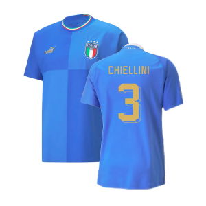 2022-2023 Italy Home Jersey Authentic with Packaging (CHIELLINI 3)