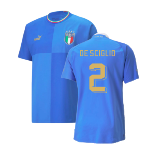 2022-2023 Italy Home Jersey Authentic with Packaging (DE SCIGLIO 2)