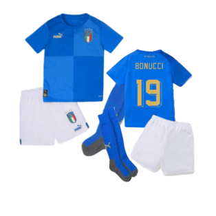 2022-2023 Italy Home Mini Kit (BONUCCI 19)