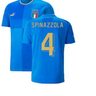2022-2023 Italy Home Shirt (SPINAZZOLA 4)