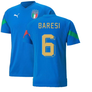 2022-2023 Italy Player Training Jersey (Blue) (BARESI 6)
