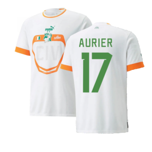 2022-2023 Ivory Coast Away Shirt (AURIER 17)