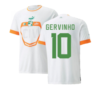 2022-2023 Ivory Coast Away Shirt (GERVINHO 10)