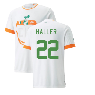 2022-2023 Ivory Coast Away Shirt (HALLER 22)
