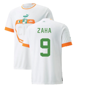 2022-2023 Ivory Coast Away Shirt (ZAHA 9)