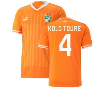 2022-2023 Ivory Coast Home Shirt (KOLO TOURE 4)