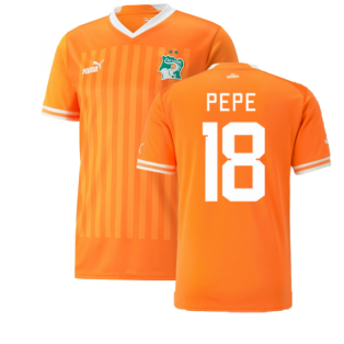 2022-2023 Ivory Coast Home Shirt (PEPE 18)