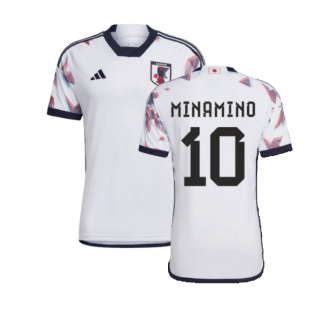 2022-2023 Japan Away Shirt (MINAMINO 10)