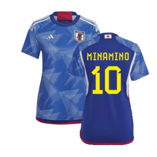 2022-2023 Japan Home Shirt (Ladies) (MINAMINO 10)
