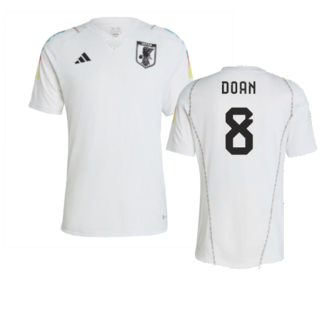 2022-2023 Japan Pre-Match Shirt (White) (Doan 8)
