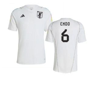 2022-2023 Japan Pre-Match Shirt (White) (Endo 6)
