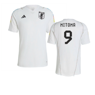 2022-2023 Japan Pre-Match Shirt (White) (Mitoma 9)