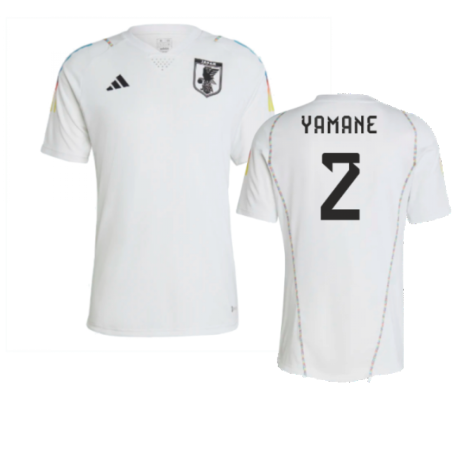 2022-2023 Japan Pre-Match Shirt (White) (Yamane 2)