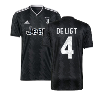 2022-2023 Juventus Away Shirt (DE LIGT 4)
