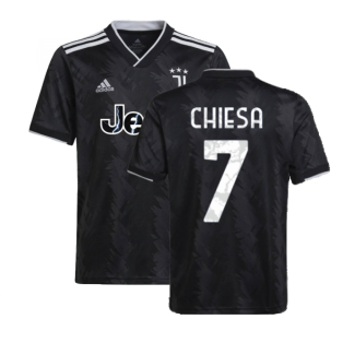 2022-2023 Juventus Away Shirt (Kids) (CHIESA 7)