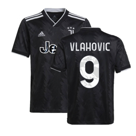 2022-2023 Juventus Away Shirt (Kids) (VLAHOVIC 9)